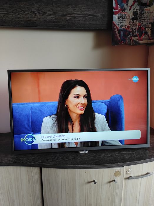 Смарт Телевизор PHILIPS 32 инча Android Ambilight