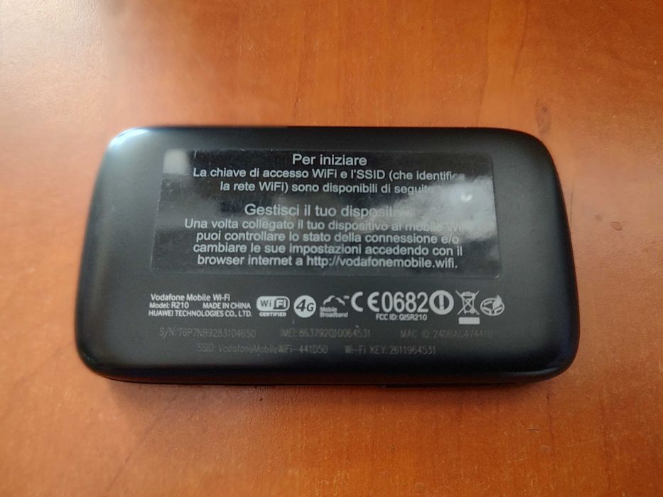 Modem wireless 4G HOTSPOT Vodafone r210 Huawei E589 LTE necodat