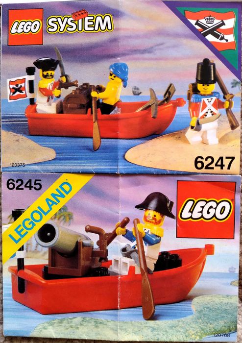 Legoland/Pirates/Castle/Paradisa/City - инструкции