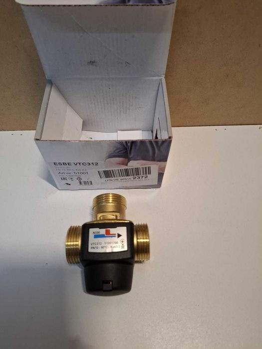 Valvă încărcare 2 căi Bess VTC 312 cu incalzire - metal, Noua