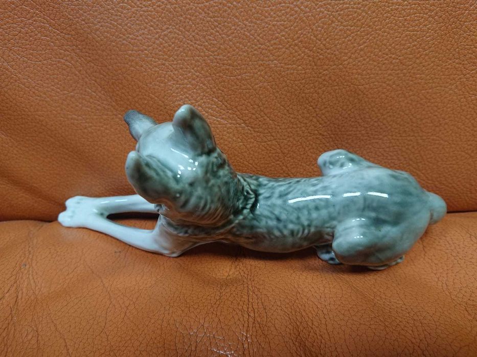 Статуэтка овчарка ЛФЗ в идеальном состоянии.