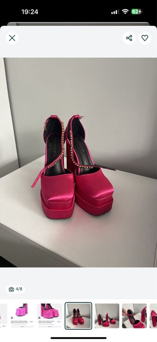 Обувки на ток тип версаче