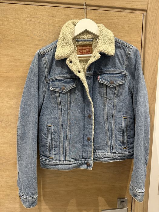Дънково яке Levis с подплата от шерпа M размер
