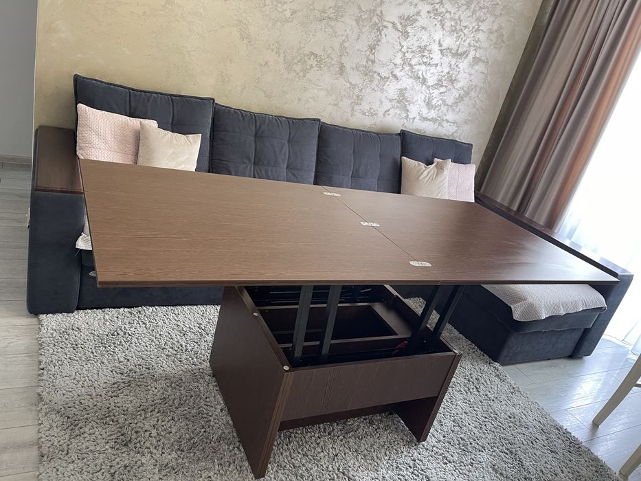 Masa de cafea si extensibila 8-10pers Ambianta