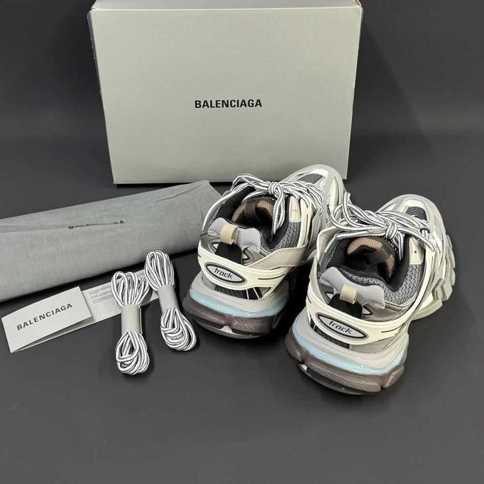 Balenciaga Track Sneaker "Grey/White"