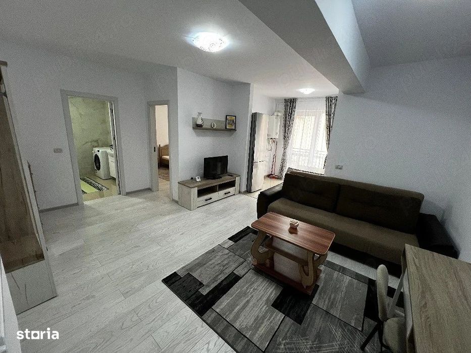 Inchiriez apartament nou,modern cu 2 camere complet mobilat si utilat