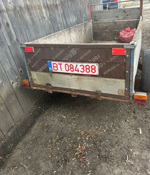 Vand remorca pret si mai multe detalii la nr de telefon 0743597326