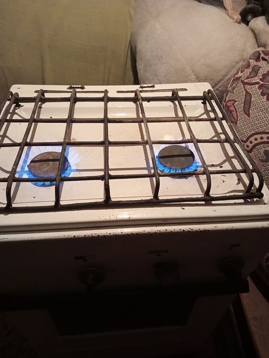 Газ плита отлично работает