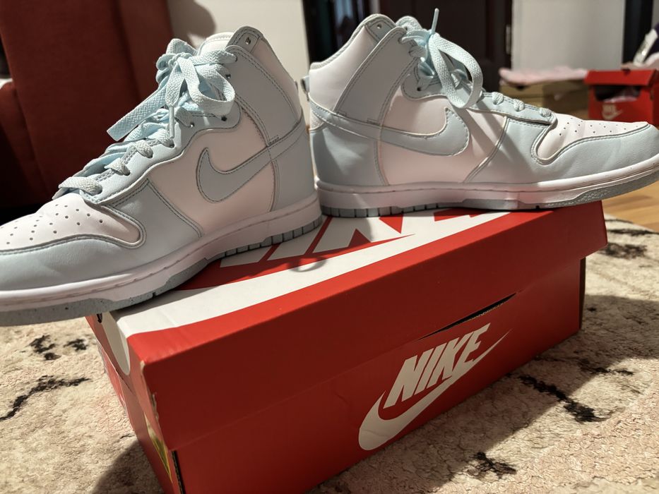 Nike Dunk High Next Nature "Glacier Blue" - Mărimea 40