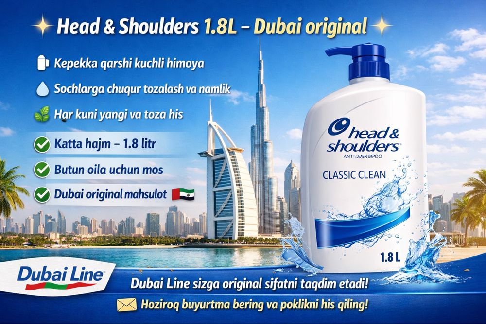 Dubay orginal kir yuvish vositalari