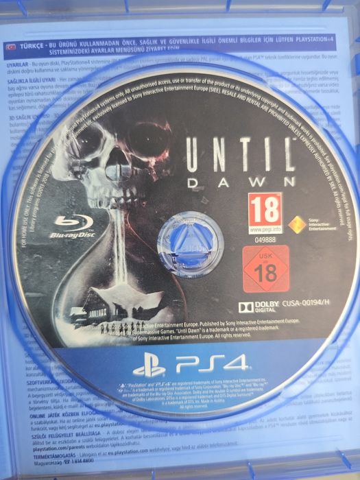 Until Dawn ca nou  PlayStation 4 PS4