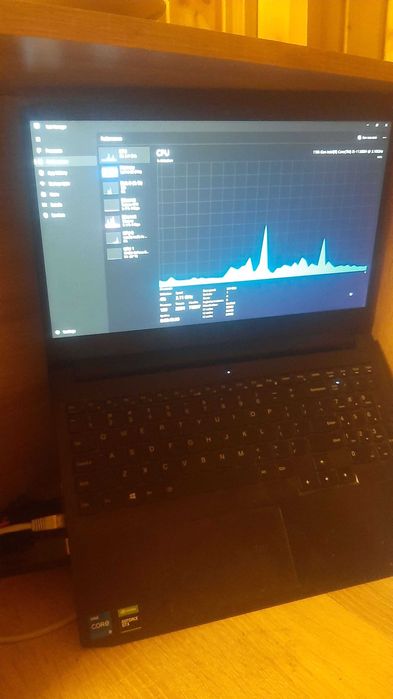 laptop lenovo gaming i5-11300h, gtx 1650, 8gb ram, 512gb