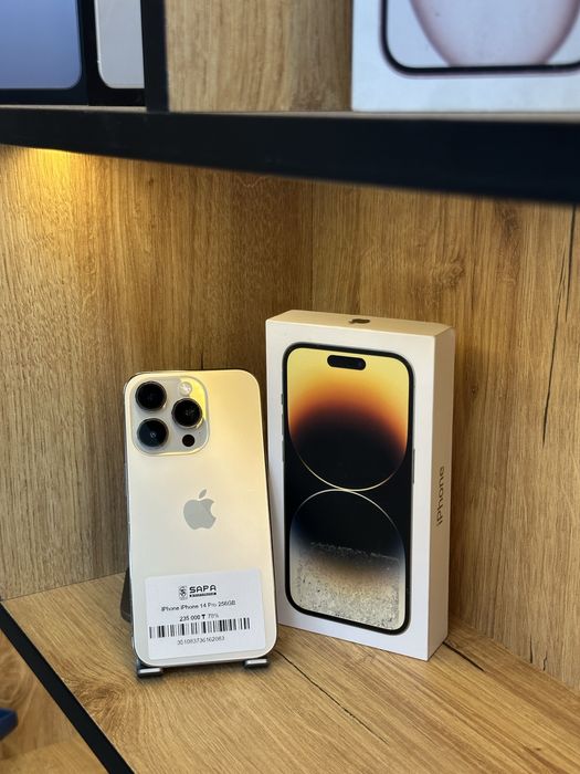 iphone 14 pro 256 g 78% // gold