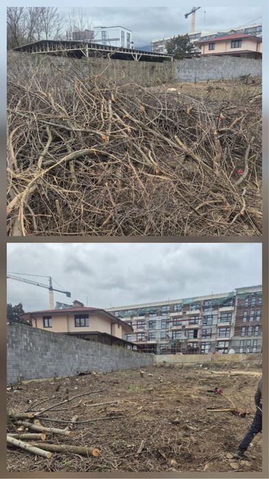 Почистване на къщи/терени и дворове