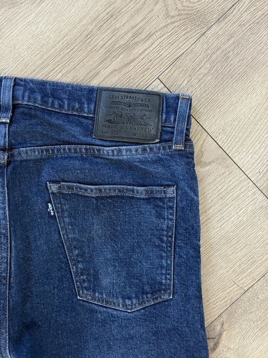 Blugi LEVIS Made&Crafted Slim Albastru Barbati | Marime 33 x 32 (Talie 88 cm)