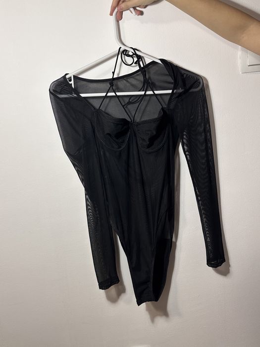 Черно боди Shein