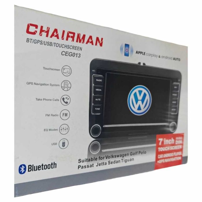 Мултимедия за кола – 7" сензорен екран, CarPlay, Android Auto, GPS