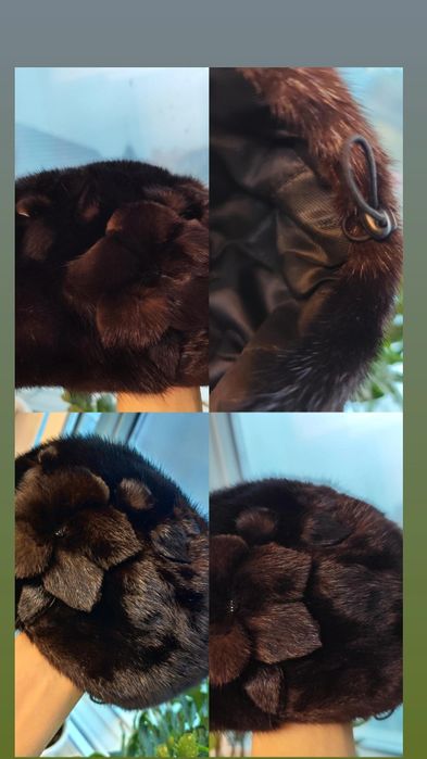 Продам норковый берет женский