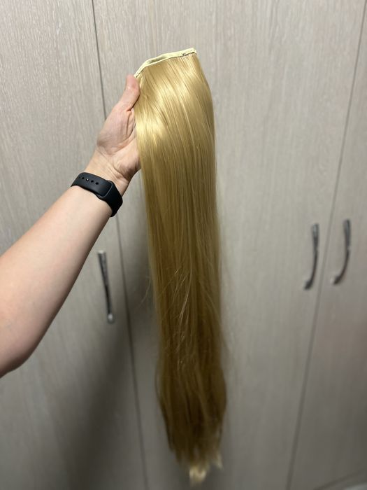 Продам хвост 86 см парик накладной