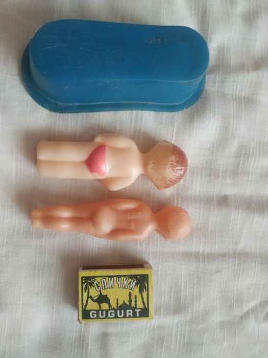 Кукла пупс, ванночка. СССР.