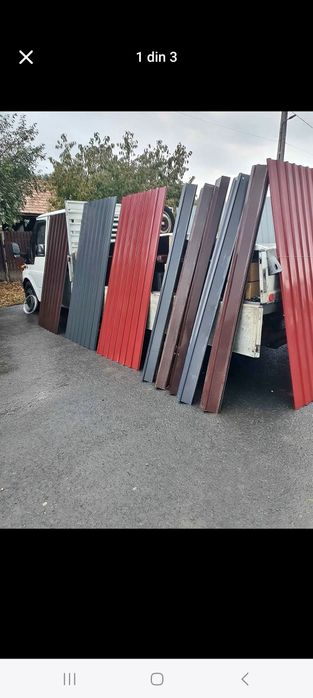 Vând tabla cutata colorata