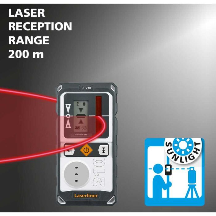 Ротационен лазерен нивелир Laserliner Quadrum Compact 210 S Set, 400 m