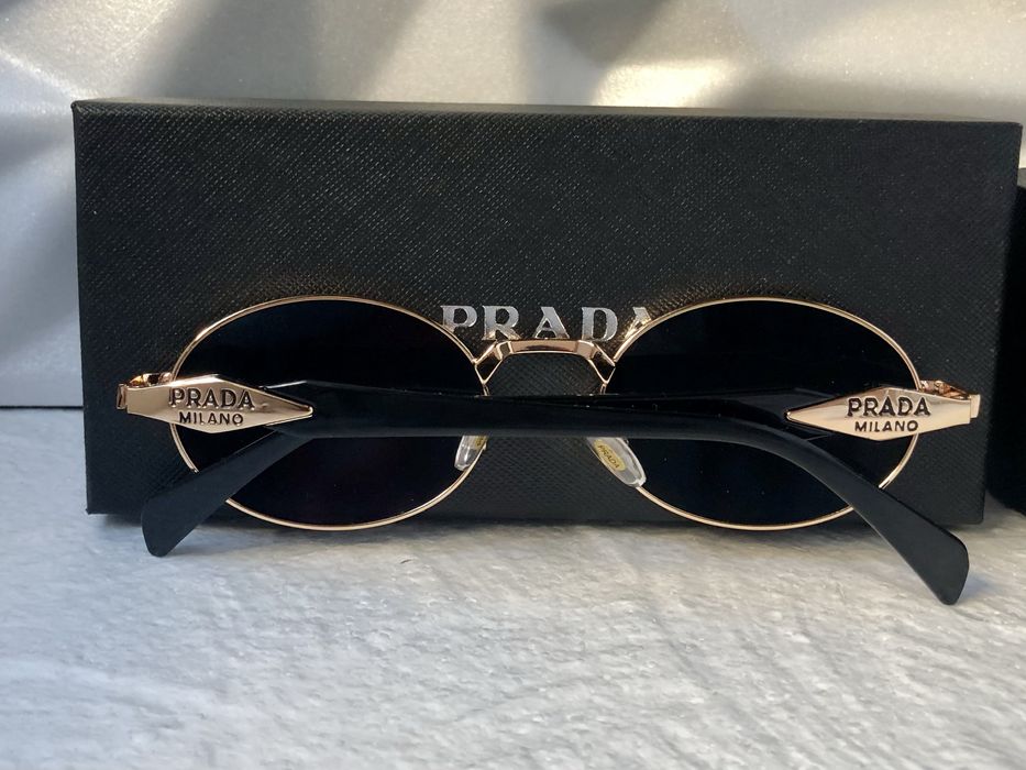 Дамски слънчеви очила кръгли овални елипса 2 цвята златни сребърни