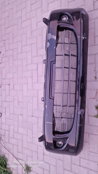Бампер на делику булку дорестаил
