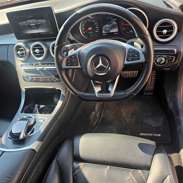 Mercedes-Benz C300 Hybrid W205 AMG пакет Комби Десен волан 2016г. 6999€
