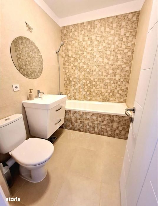 Apartament 2 camere, etaj 1, dressing și balcon – complet mobilat și u