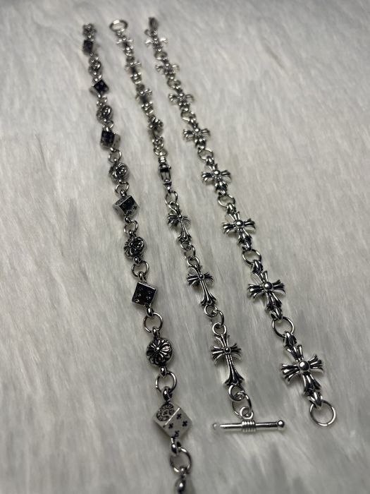 Chrome hearts гривни от стомана