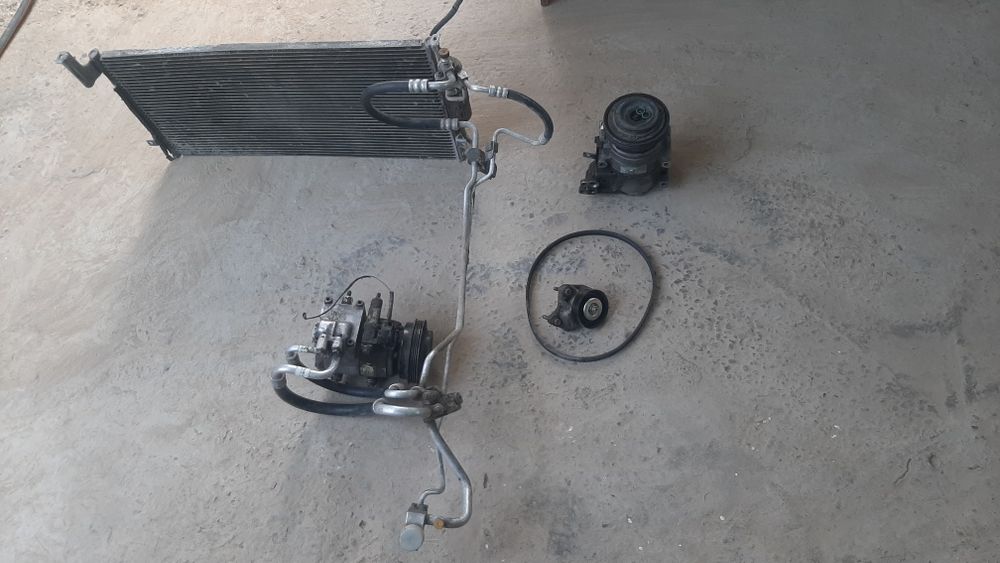 Радиатор компрессор ремень ролик комплект