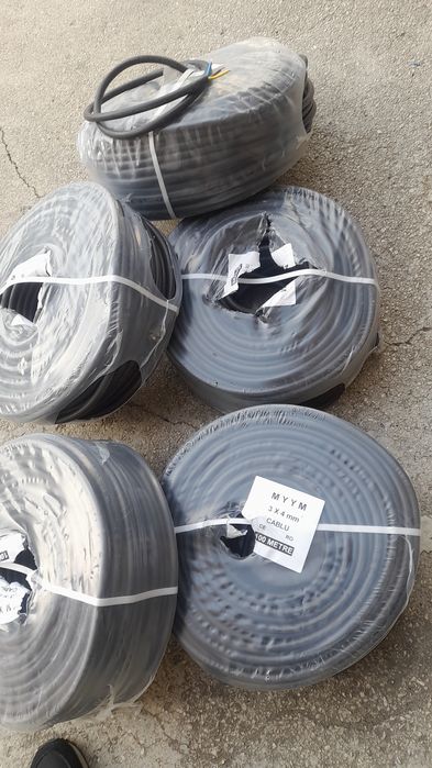 Cablu lițat. MYYM.  3 X 4 mm² CE  RO