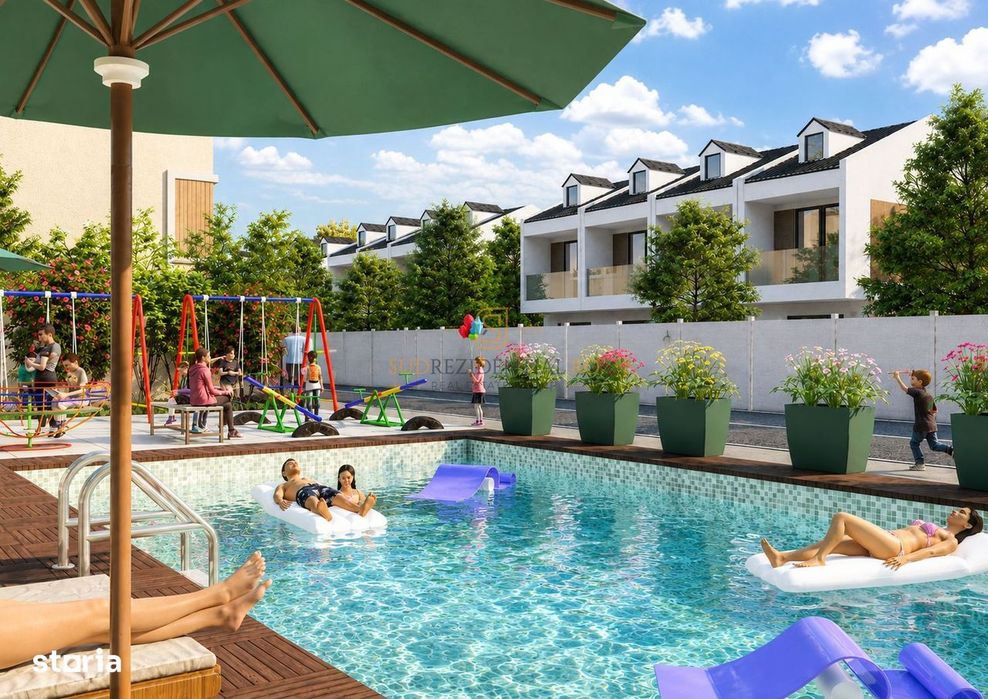 Vila individuala | Ansamblu privat cu piscina Bragadiru-Independentei