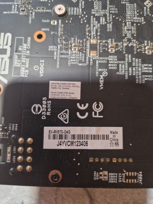 Видеокарта  Rx 570 4GB