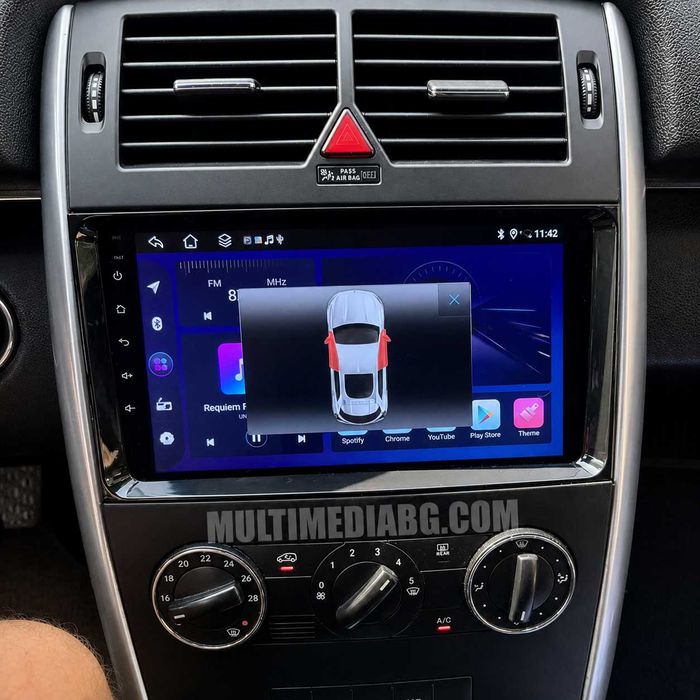 Mercedes A.B Class W169,W245 (2004-2012) Мултимедия Навигация Android