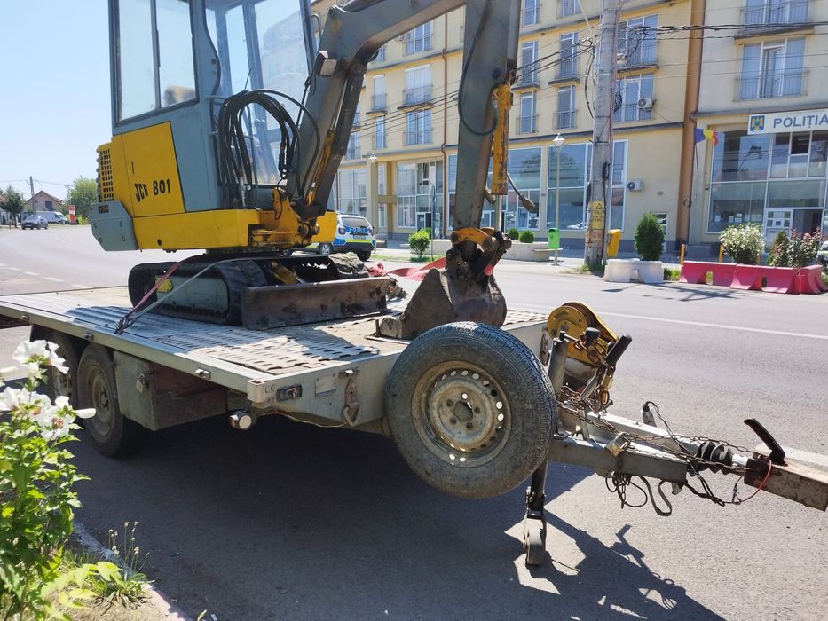 Remorcă Platformă Aluminiu Humbaur 2.7 Tone (An 2005)