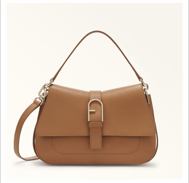 Furla flow цвят brandy