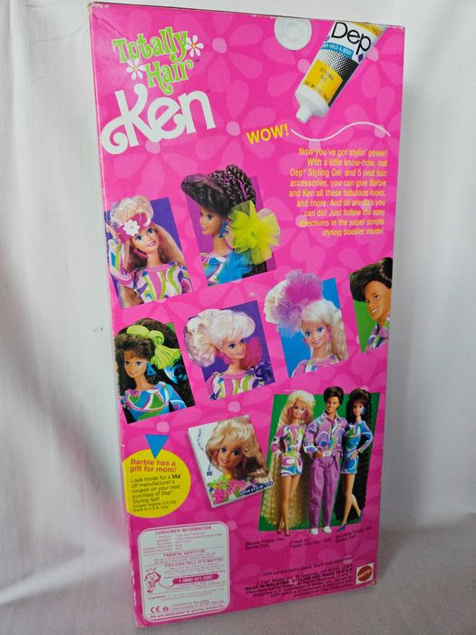 Кукла Barbie Totally Hair Ken 1991​, Барби