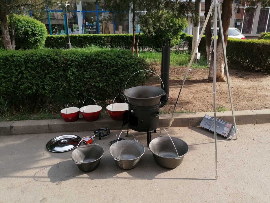 OFERTĂ Ceaun fontă pură 16L Ofertă 229 lei