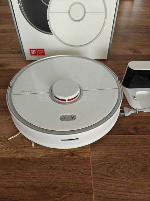 Roborock Cleaner S5 MAX, WiFi, 58W, Robot de aspirare si mop, Navigare LiDar, Alb