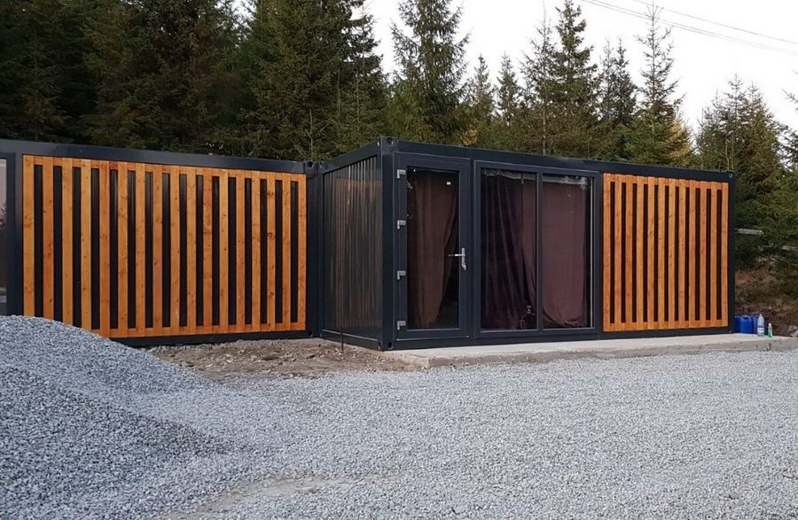 Container modular tip birou, locuinta, spatiu comercial  8 x 3.0 x 2.6