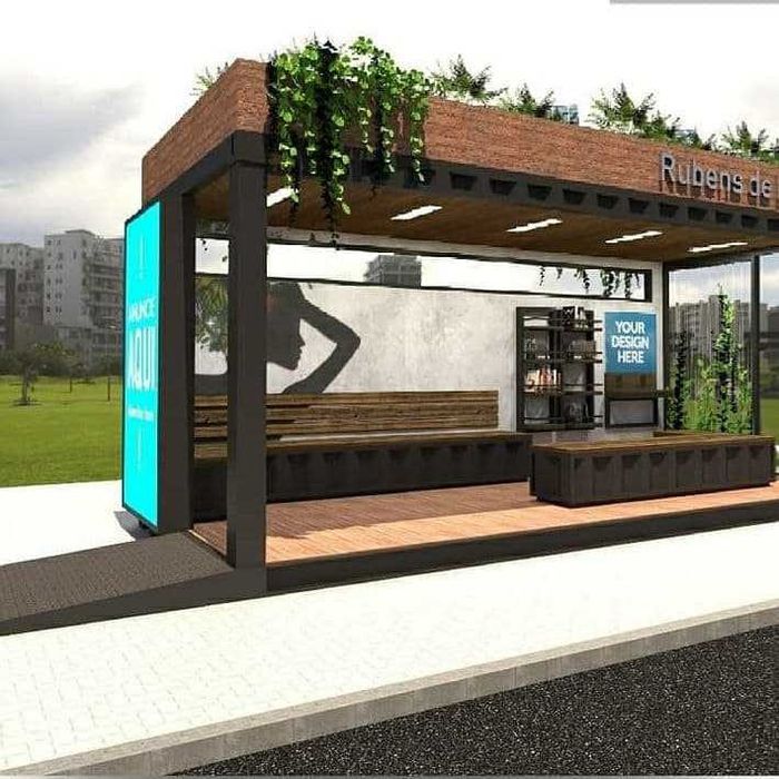 Контейнердан Остановка (бекат), бытовка ишчилар учун ва бошка бинолар