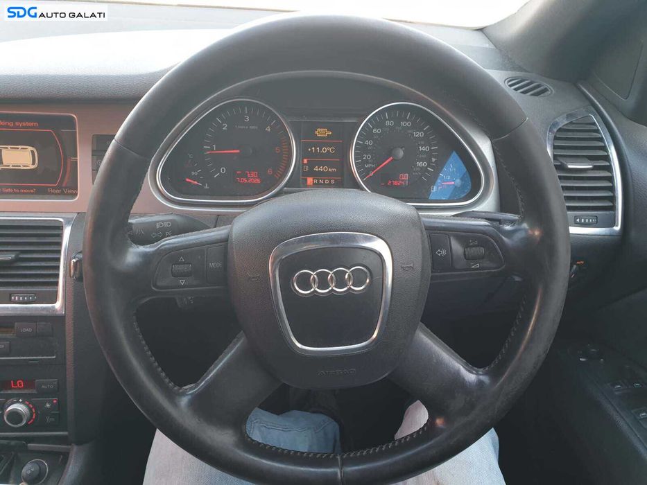 Volan Piele 4 Spite cu Comenzi FARA Airbag cu Uzura Audi Q7 4L 2007 - 2015 [Q3218]