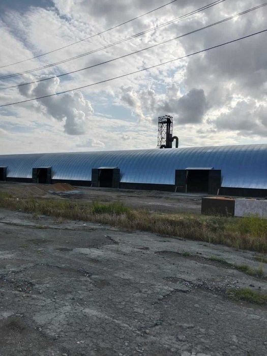 Ангар. Сборно-разборная металлоконструкция.