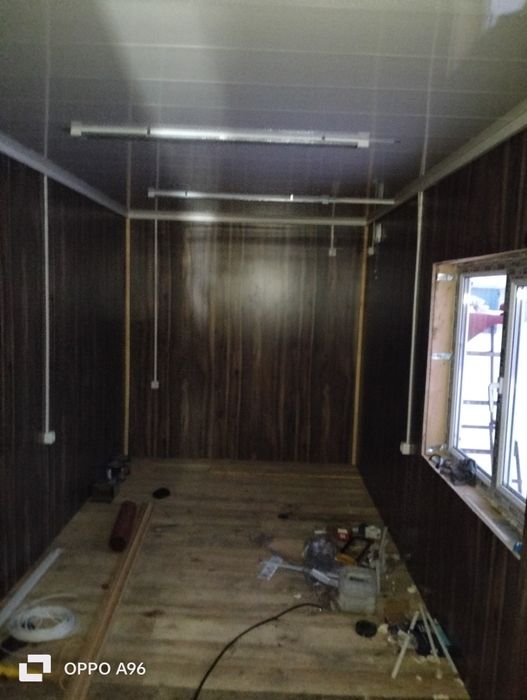 Контейнер, теплый "офис"