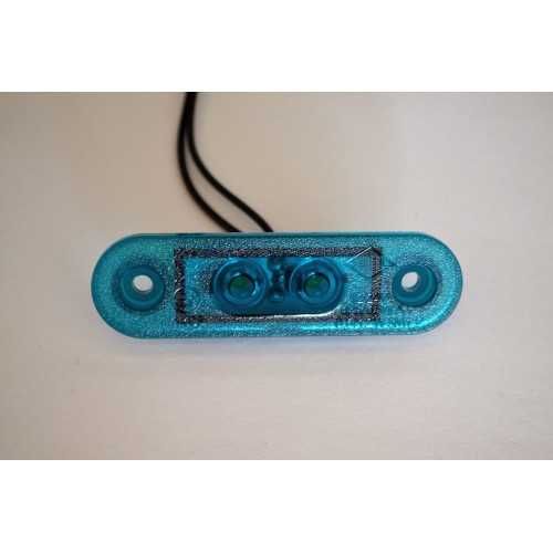 1 бр. LED ЛЕД габарити флаш с 2 SMD диода за ролбар  5 цвята , Полша