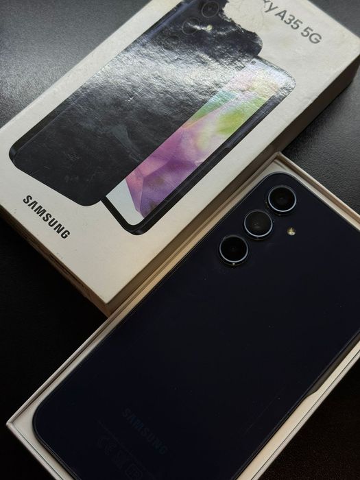 Samsung A35 5G, 8/256гб; Kaspi 0-0-24