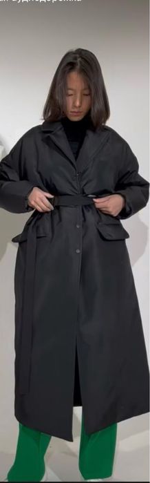 Черная зимняя куртка