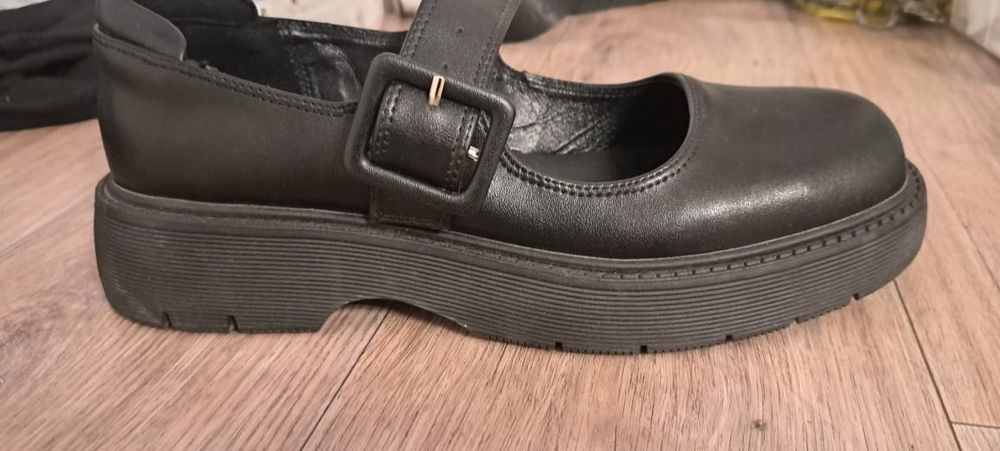 кожаные туфли 40 размера